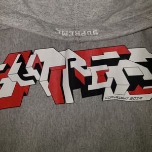 Supreme Grey Delta Hoodie